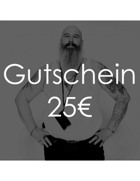Geschenkgutschein - Wert 25 Euro