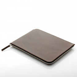MacBook Air 13" leather case for MacBook, charging cable, documents & more - handmade in Germany