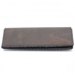 g.5 iPhone 8 Wallet in grey, black. camel and dark brown