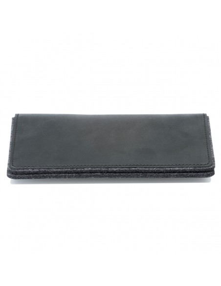 g.5 iPhone 8 Plus Wallet in black, grey, camel and dark brown leather