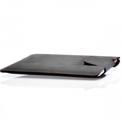 MacBook Sleeve Leder schwarz