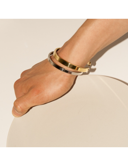 Armband Stahl No. 02 / mittel- LOIS MATHAR
