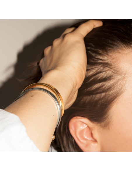 Armband Stahl No. 02 / mittel- LOIS MATHAR