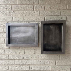 Objektrahmen und Bilderrahmen Stahl A3 Anthrazit 2