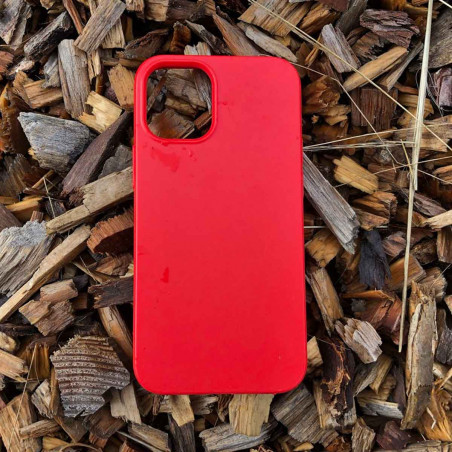 iPhone 12 Bio Case in Farbe night schwarz, rot, gelb und blau kompostierbar