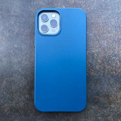 iPhone 12 Bio Case in ocean / blau - kompostierbares und nachhaltiges iPhone Case