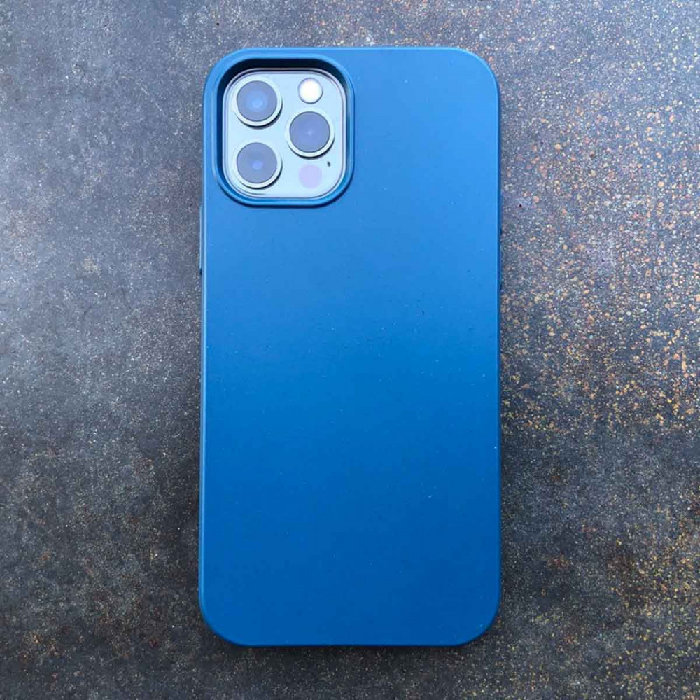 iPhone 12 Bio Case in ocean / blau - biodegradable and sustainable iPhone Case