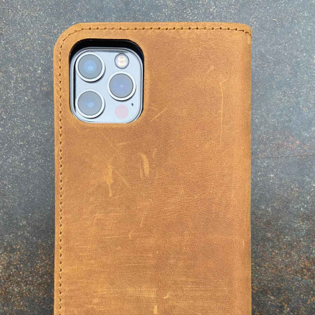 iPhone 12 Mini Leather Folio Case