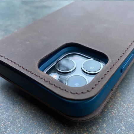 iPhone Folio Case Leather