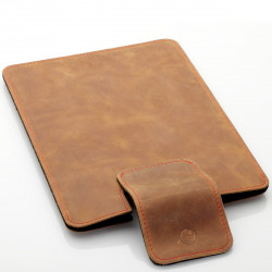 Samsung Galaxy Tab S7 Lederhülle, Tasche Leder, Sleeve mit Lasche vintage 2