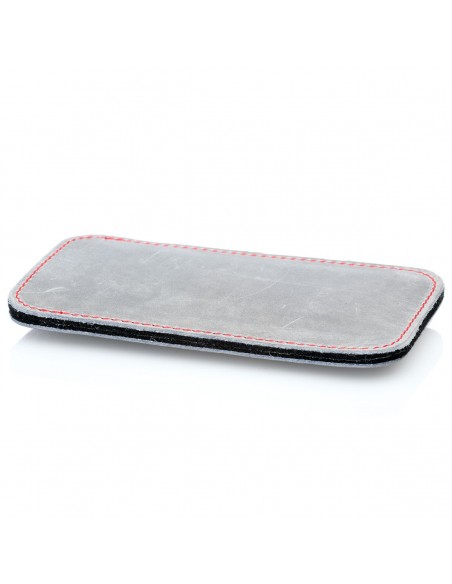 Samsung Galaxy S20 FE Leather Sleeve in camel, dark brown, grey and black