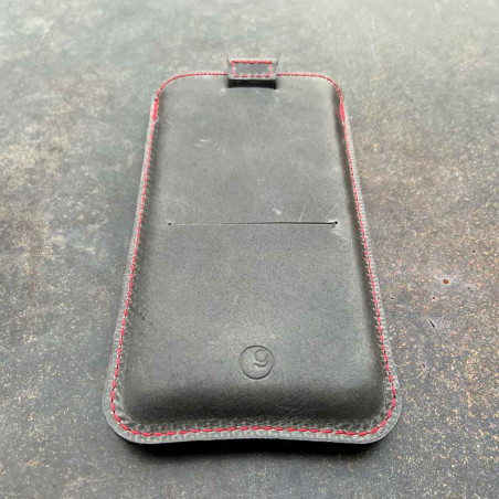 Samsung Galaxy S20 FE Leather Sleeve in camel, dark brown, grey and black
