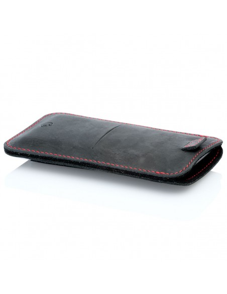 Samsung Galaxy S21 & S20 Leather Sleeve in camel, dark brown, grey and black
