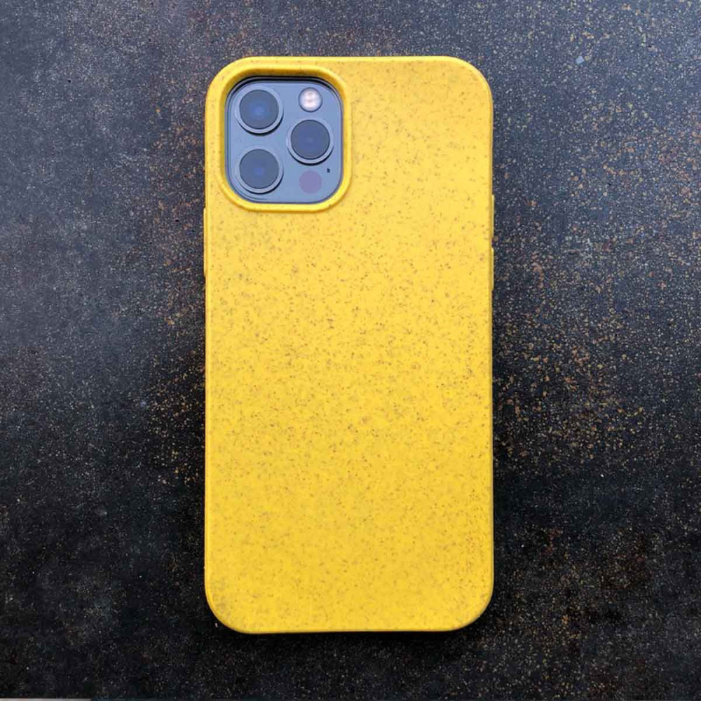 Bio Case iPhone 13 mini - the green alternative to the silicone case. Plastic free. Vegan. Biodegradable.