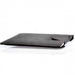 MacBook Pro 13" sleeve dark brown - made of vegetable tanned leather - 100% made in Germany