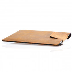 MacBook Pro 13" Hülle vintage - aus pflanzlich gegerbtem Leder - 100% made in Germany
