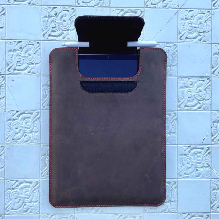 iPad Air (2019) 10,5" Hülle aus vegetabil gegerbtem Leder und mulesingfreiem Wollfilz - made in Germany
