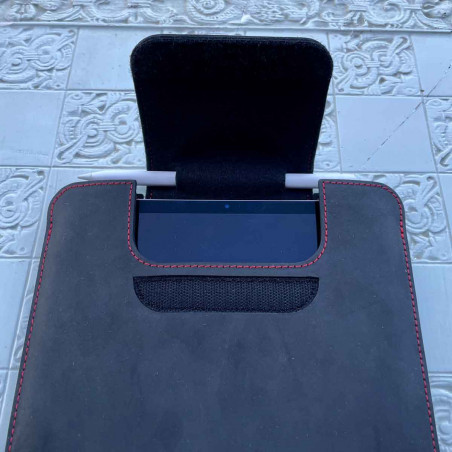11" iPad Pro Sleeve aus vegetabil gegerbtem Leder und mulesingfreien Filz - 100% Made in Germany