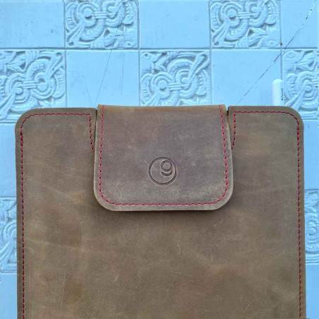 iPad / iPad Air / iPad Pro Lederhülle passt mit Smart Cover / Smart Folio