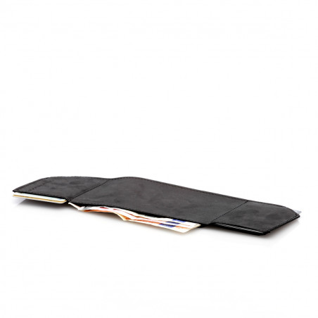 Bend Wallet - super slim, thin wallet for cards and bills made of vegetable tanned leather - made in Germany
