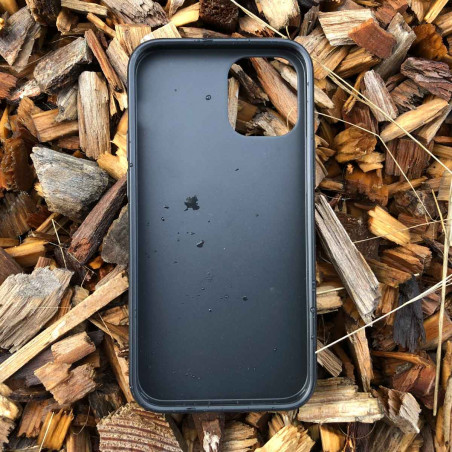 iPhone 14 Pro Max Bio Case in Farbe schwarz kompostierbar, vegan, plastikfrei - für ein besseres Morgen.
