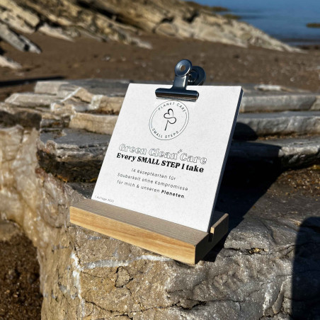 Green Clean Care - 14 Rezeptkarten für Reinigungsmittel

Kompromisslose Sauberkeit für dein Zuhause und die Umwelt
