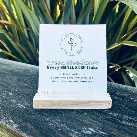 Green Clean Care - 14 recipe cards for cleaning products

Uncompromising cleanliness for your home and the environment